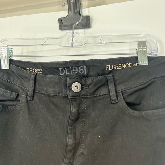 DL1961 Mid-Rise Florence Instasculpt Skinny Jeans in Riker - Picture 3 of 9